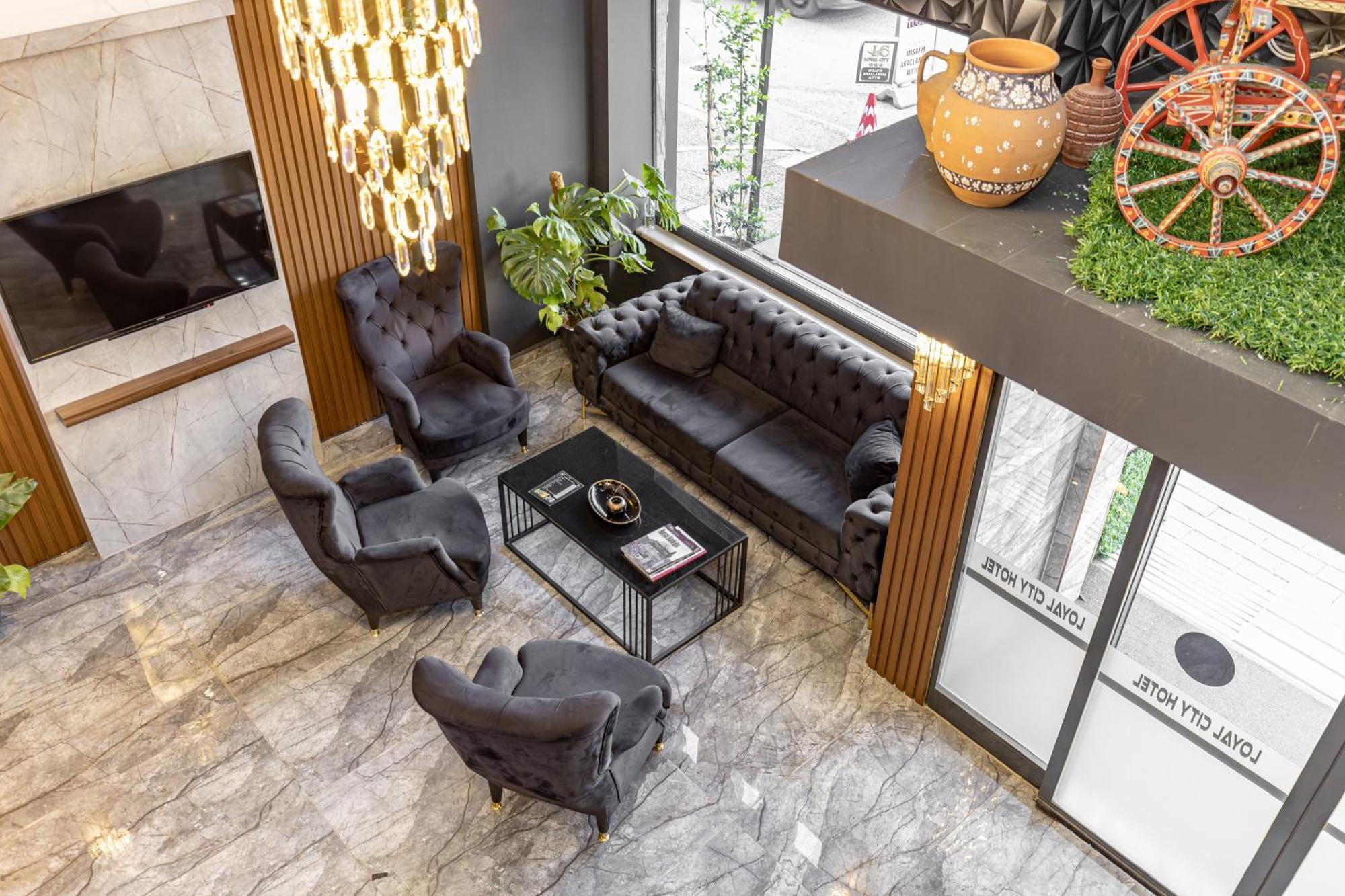 Bursa Loyal City Hotel Exterior foto