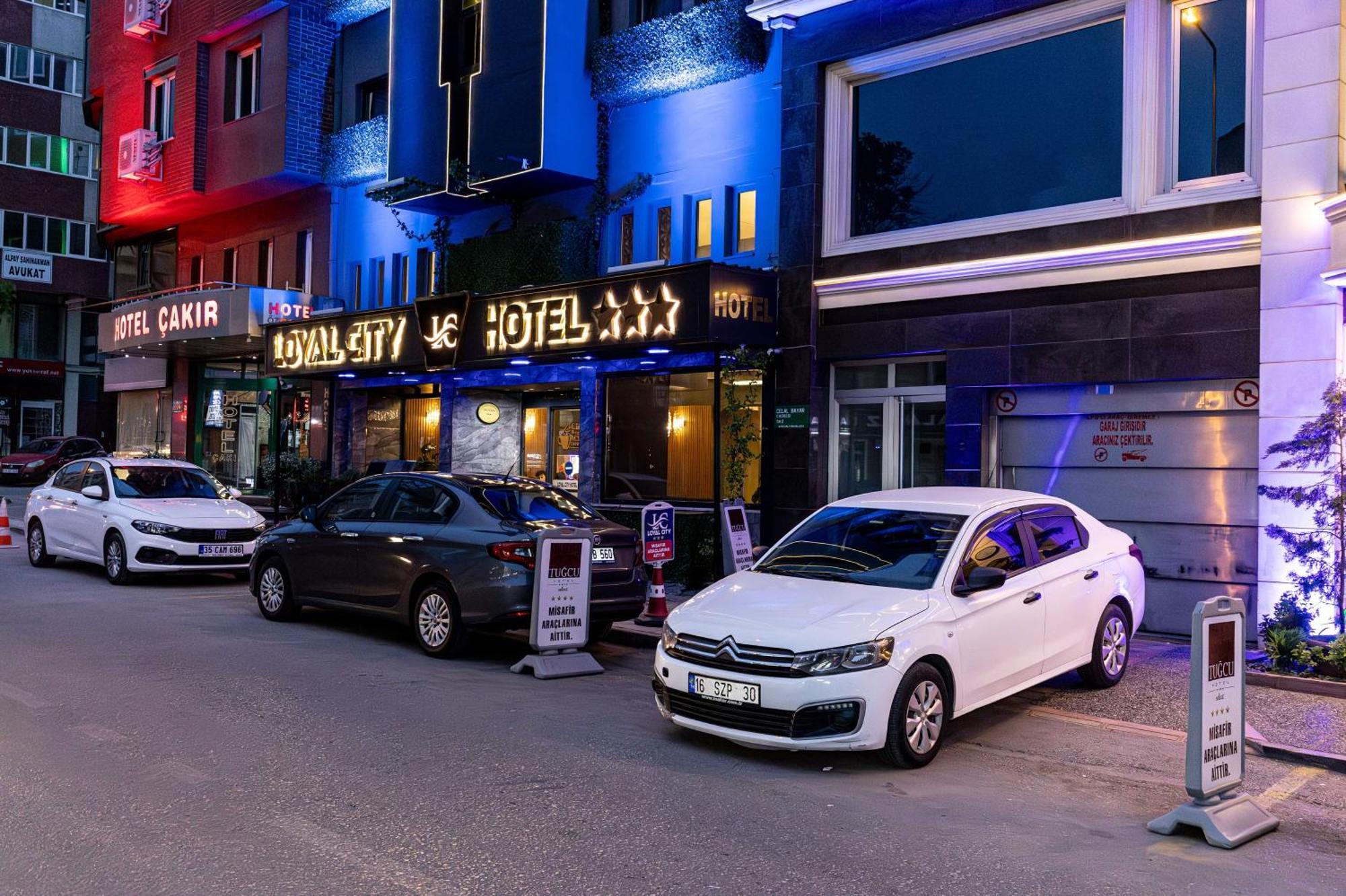 Bursa Loyal City Hotel Exterior foto